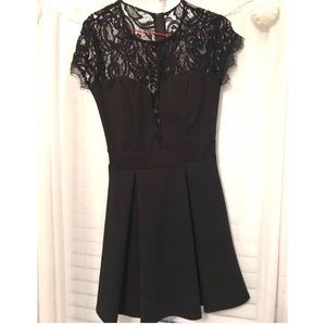 Black formal dress